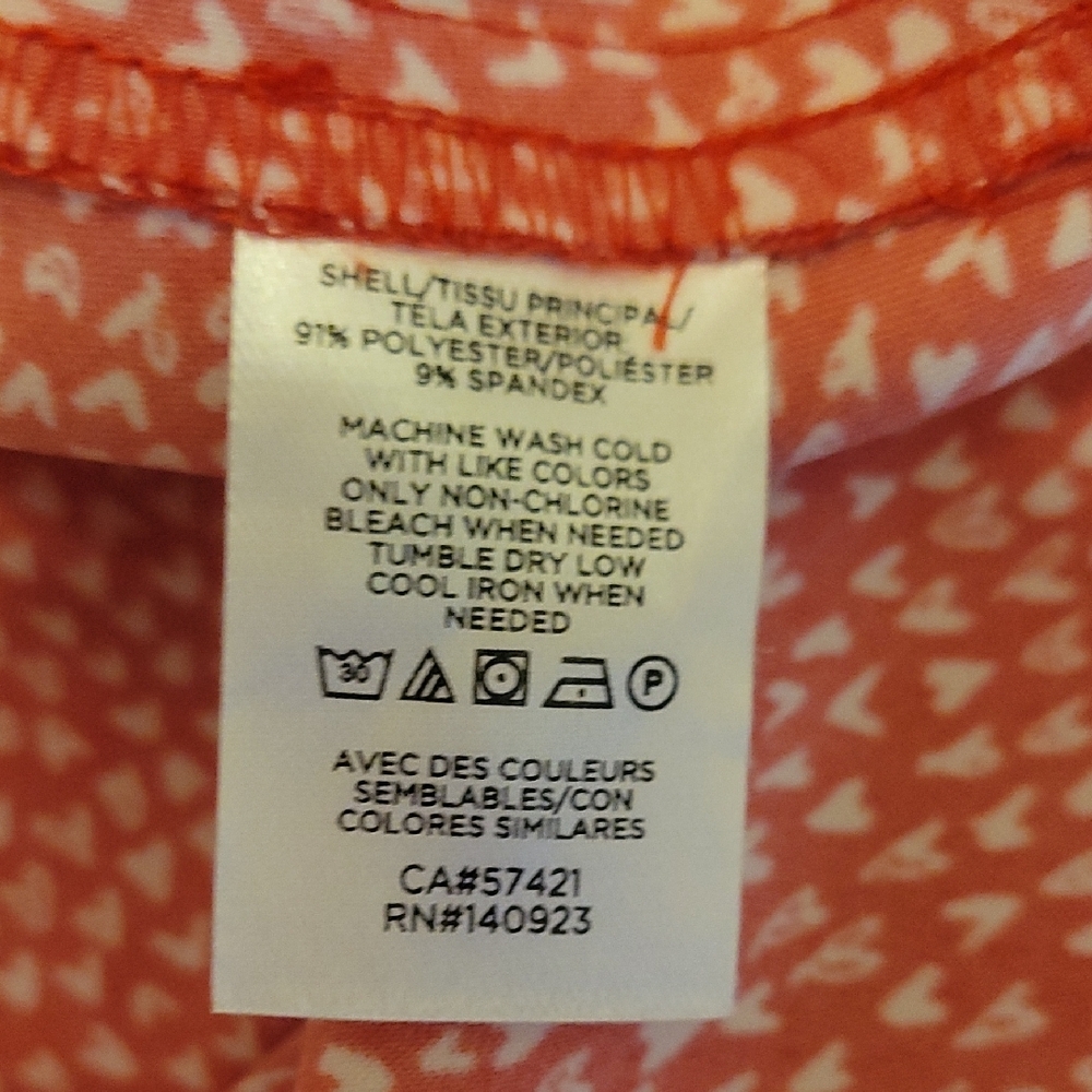 Loft Red Button-Down Dress Size 6 - Picture 9 of 11